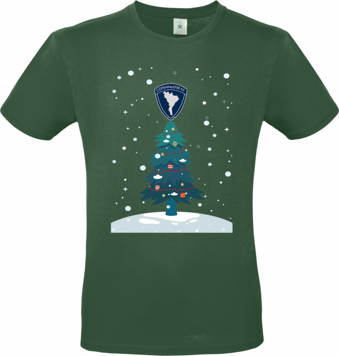 B&C - Copenfalster Christmas T-Shirt Adults - Bottle Green