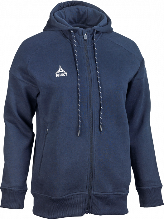 Select - Oxford V25 Hoodie W. Zip Women - Blu navy