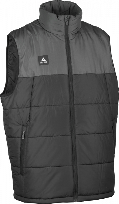 Select - Oxford V25 Polstret Vest - Sort & grå