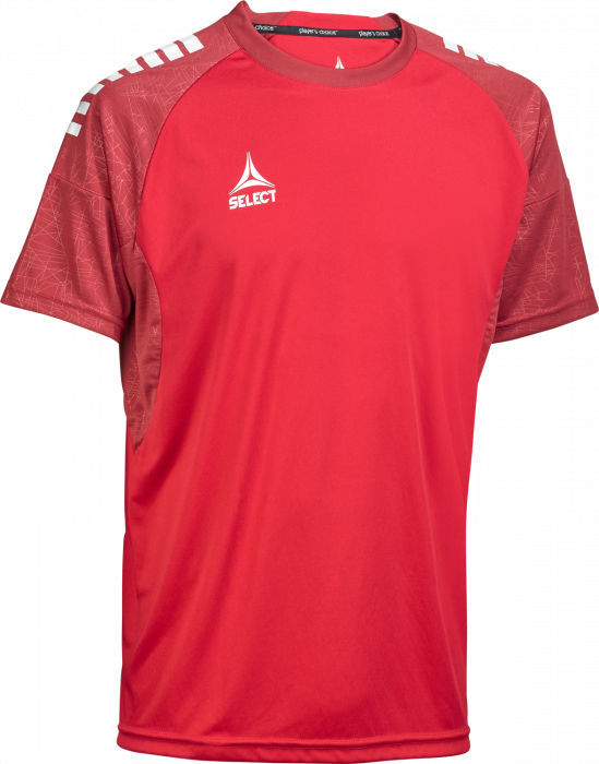 Select - Spain V25 Player Shirt S/s - Vermelho & branco