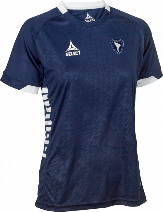 Select - Copenfalster Training T-Shirt Women - Azul marino & blanco