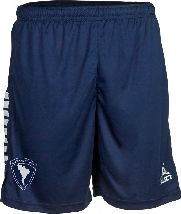 Select - Copenfalster Træningsshorts Herre - Navy blå & hvid