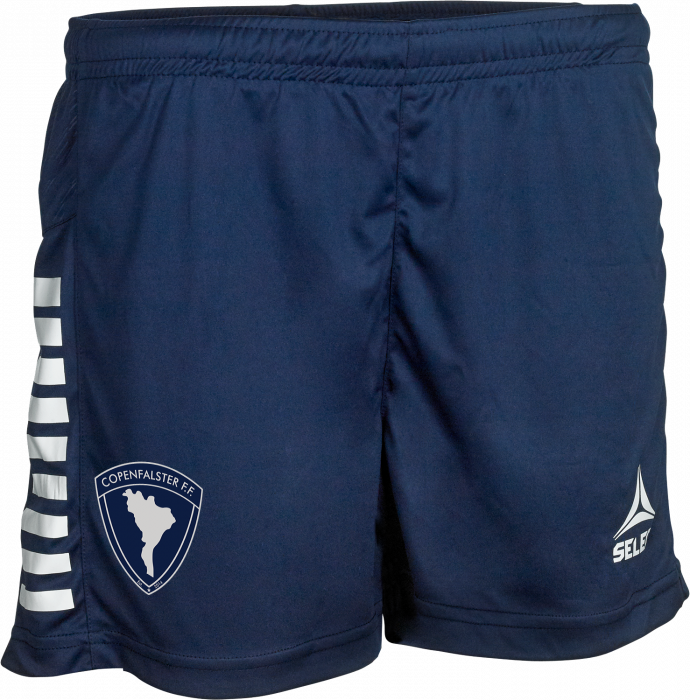 Select - Copenfalster Træningsshorts Dame - Navy blå & hvid